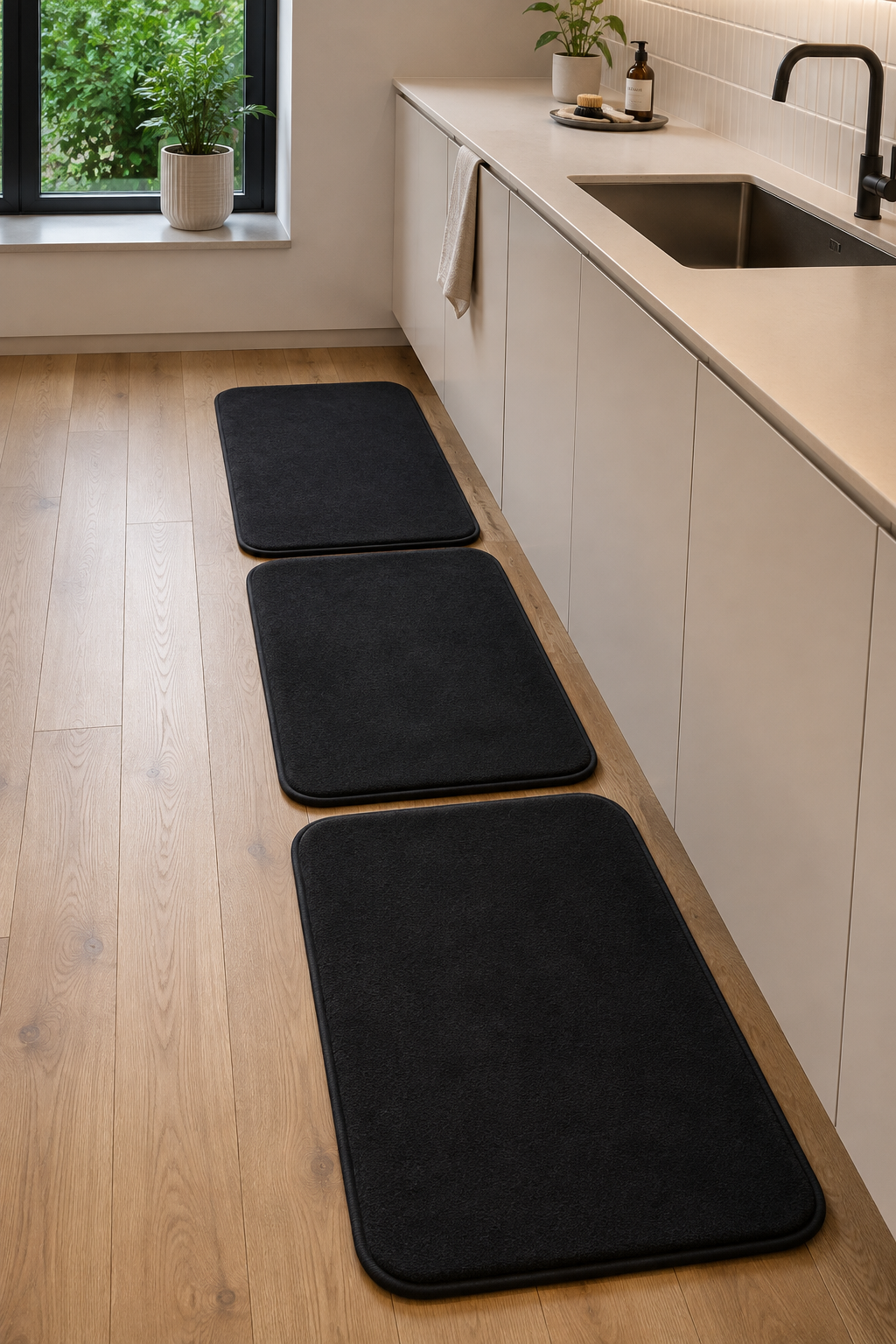 Plush Absorbent Bath Mat | Non-Slip Bathroom Mat