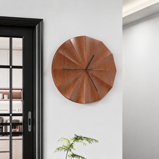 Facet Wall Clock