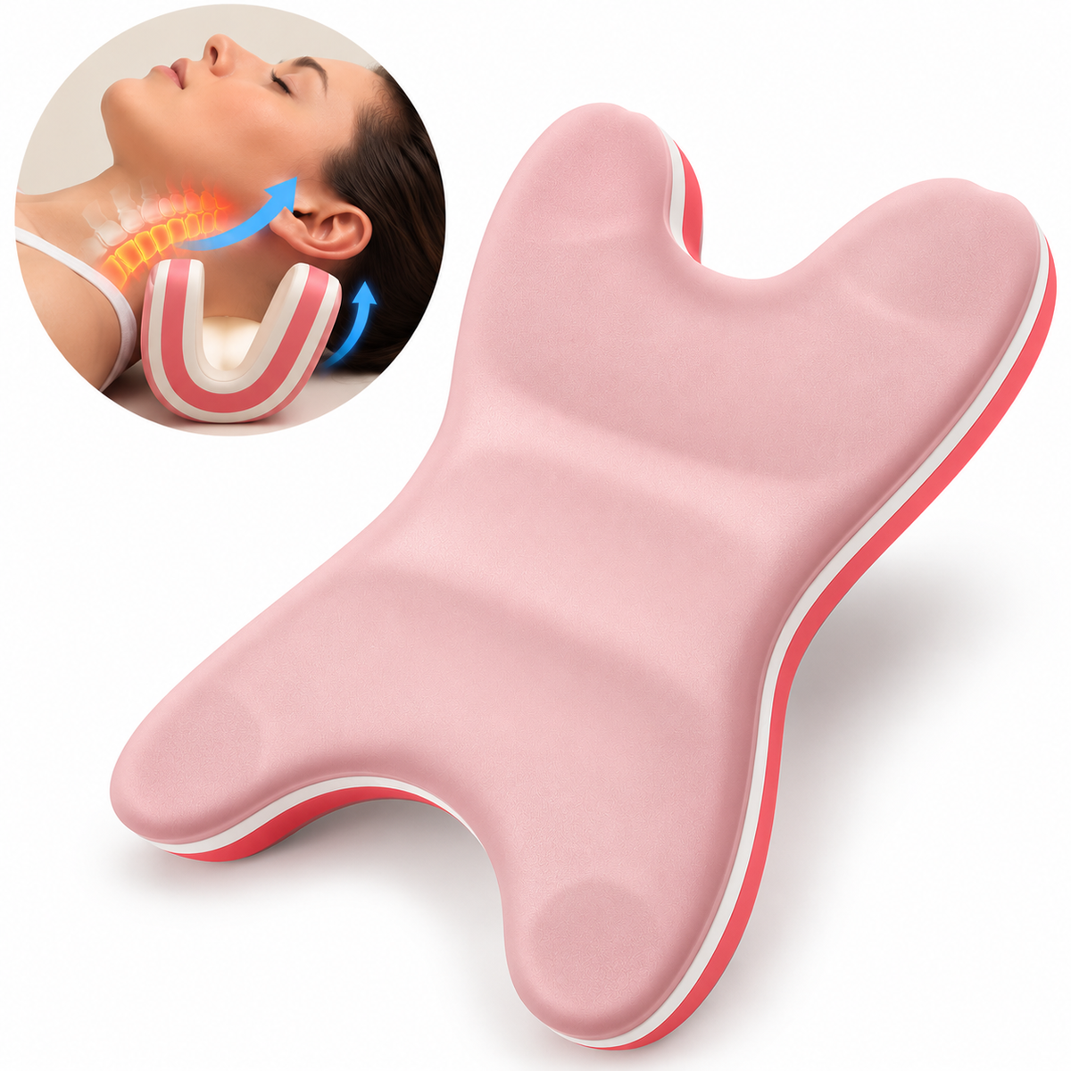 Neck Savor™ by Home Standard | Neck & Shoulder Relief Pillow