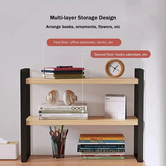 Desk Storage Rack, Multi-Tier Iron