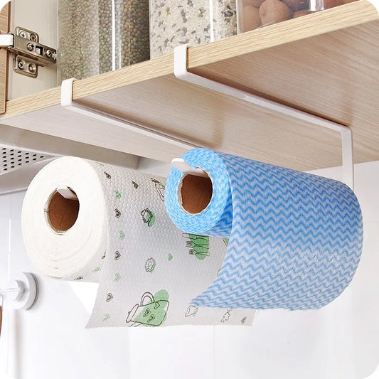 No-Drill Under Cabinet Paper Towel Holder