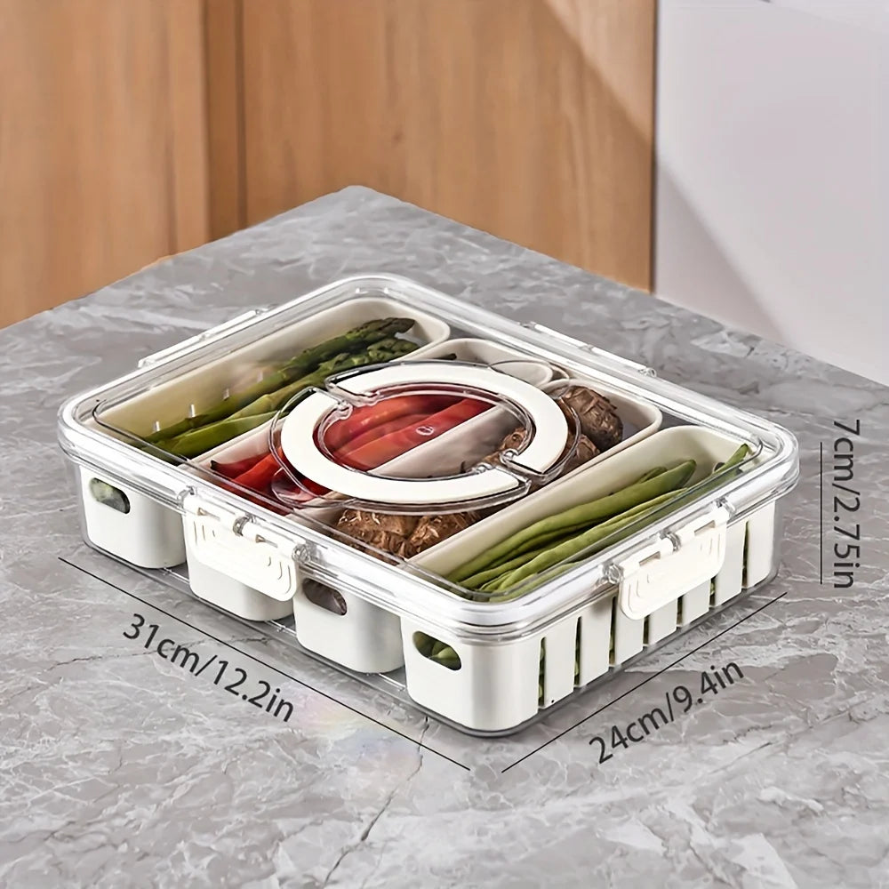 Snackle Box, Portable Snack Tray