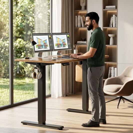 Electric Adjustable Height Standing Desk | 40 x 24 inches