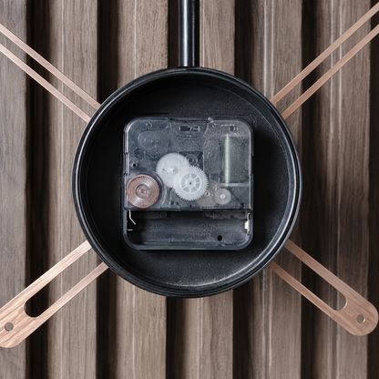 Orbit Sculptural Wall Clock