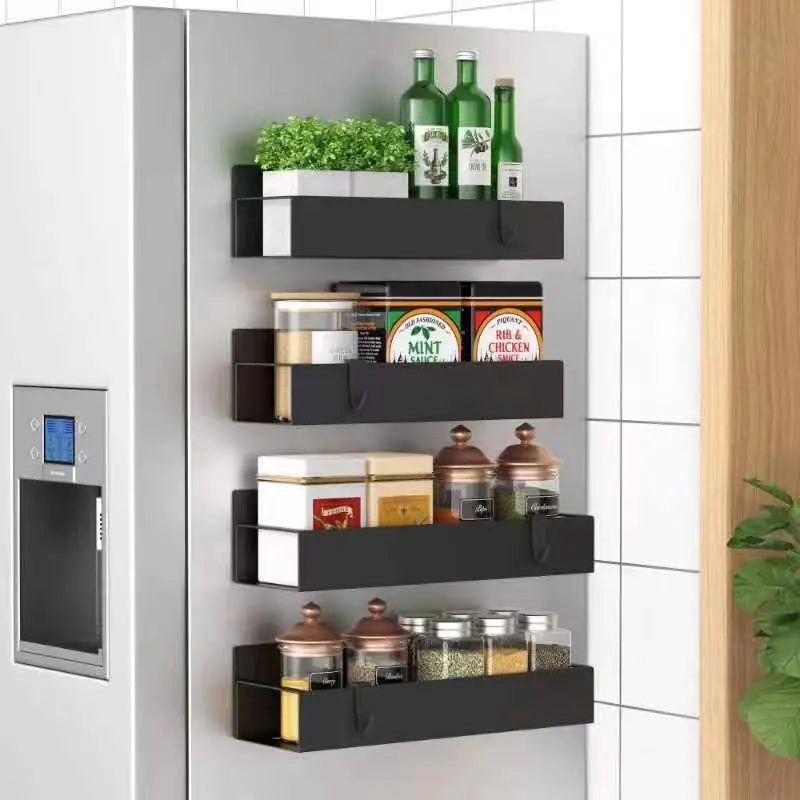 Magnetic Spice Rack, 4-Pack