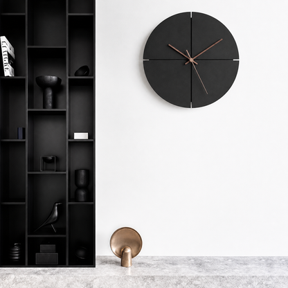 Quadrant Round Wall Clock