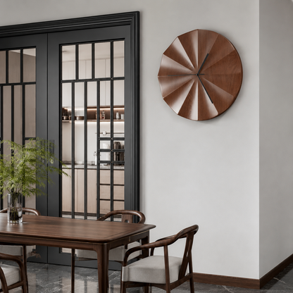 Facet Wall Clock