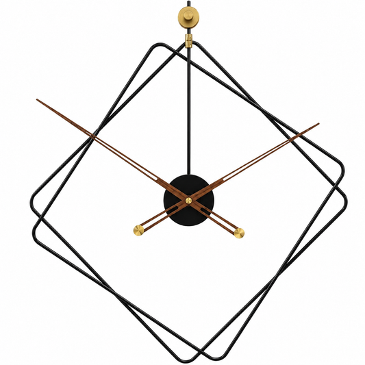 Orbit Sculptural Wall Clock