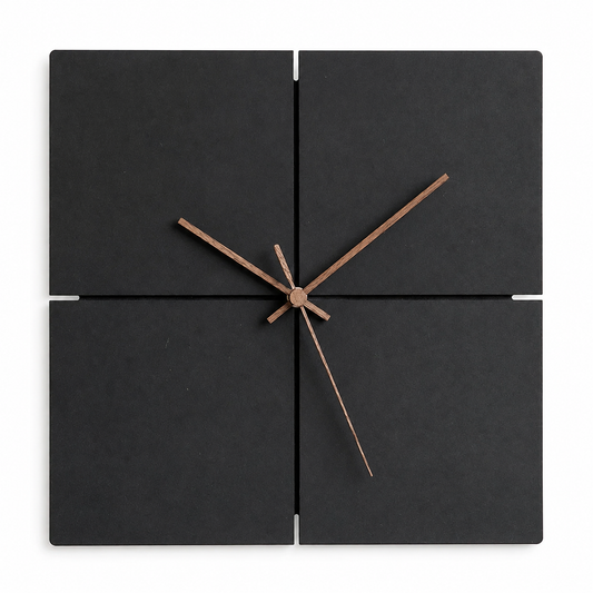 Quadrant Square Wall Clock