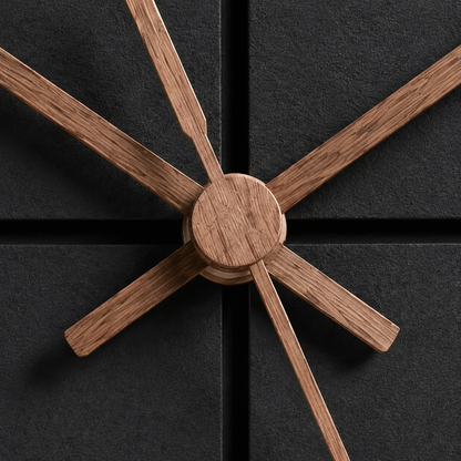 Quadrant Round Wall Clock