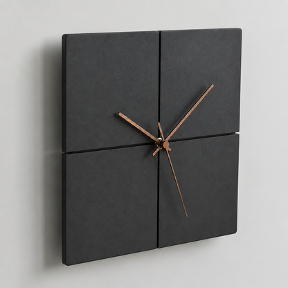 Quadrant Square Wall Clock
