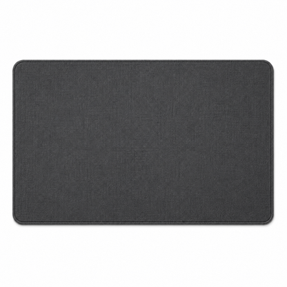 Cotton & Linen Desk Mat – Mouse Pad with Non-Slip Rubber Base