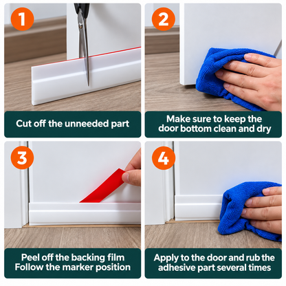 3m Door Draft Stopper, Silicone