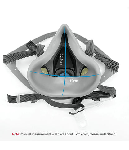 3M 6200/6100 Reusable Half Mask Respirator – Rubber Chemical Dust Mask