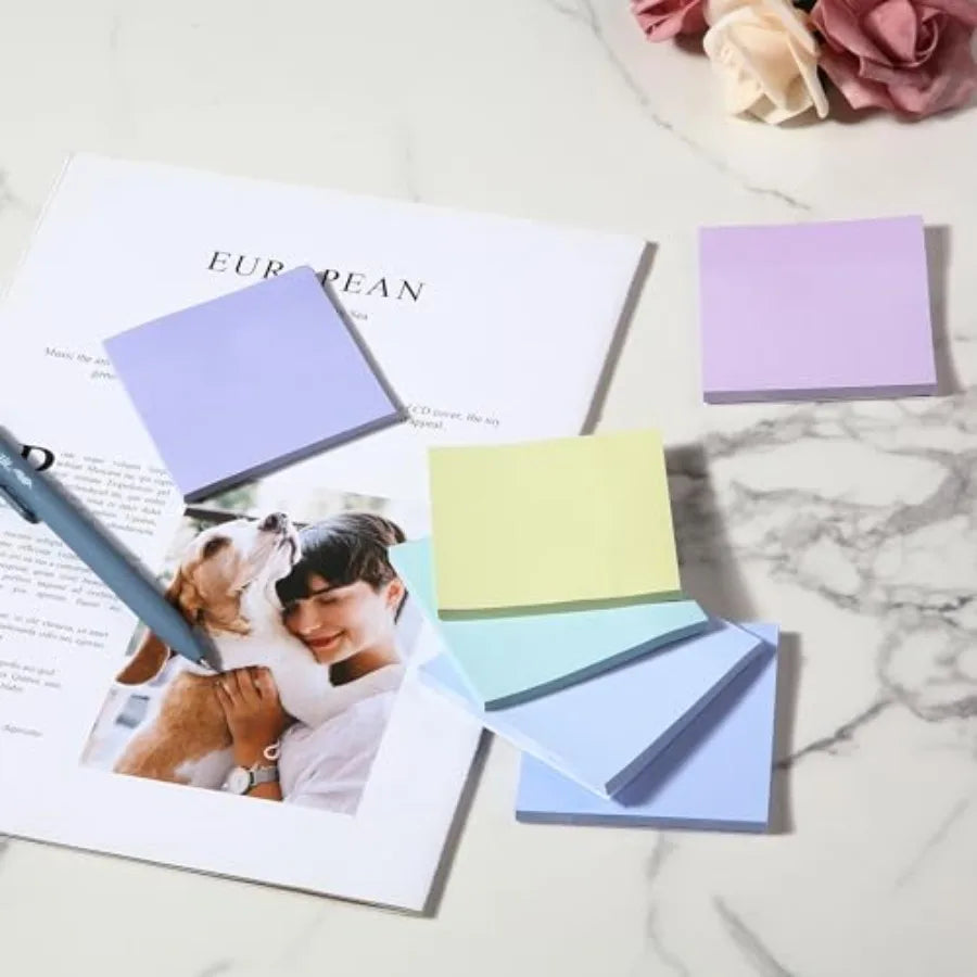 Sticky Notes 3×3, Summer Colors, 12 Pads