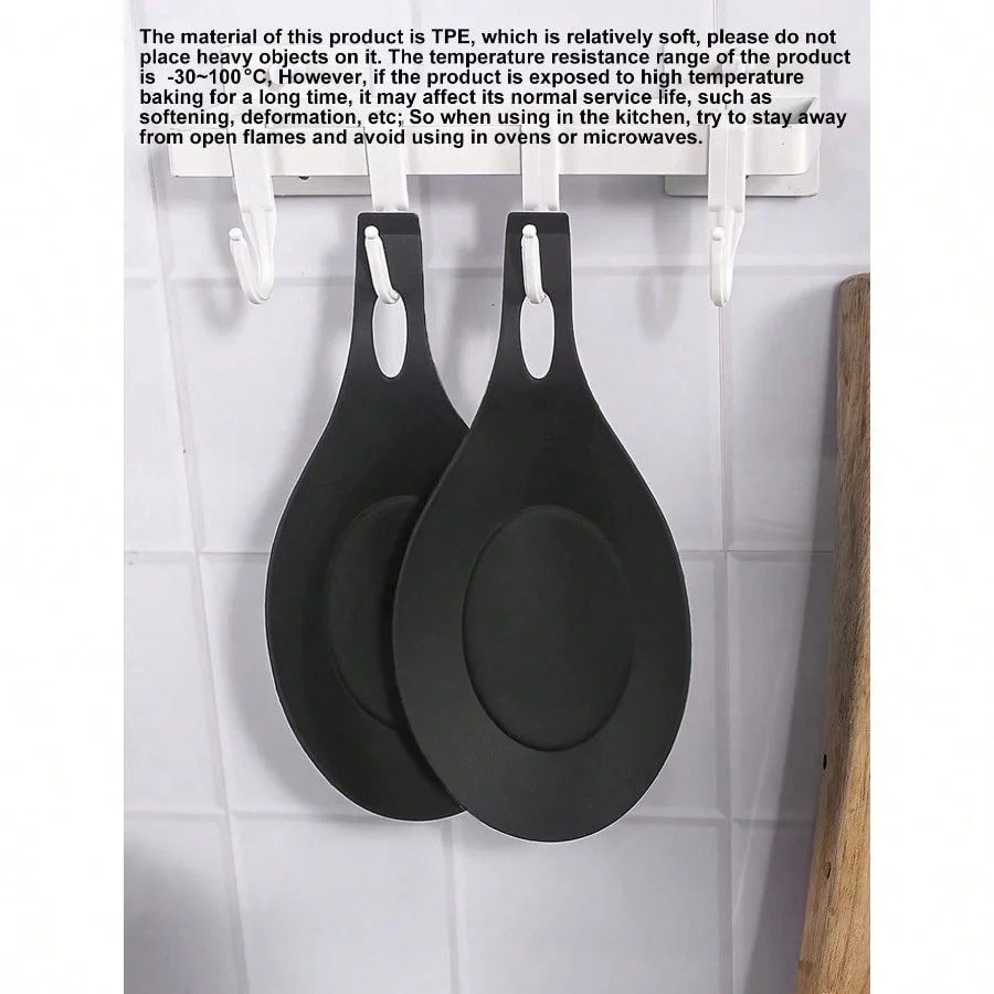 Silicone Spoon Rest, Insulated & Easy-Clean