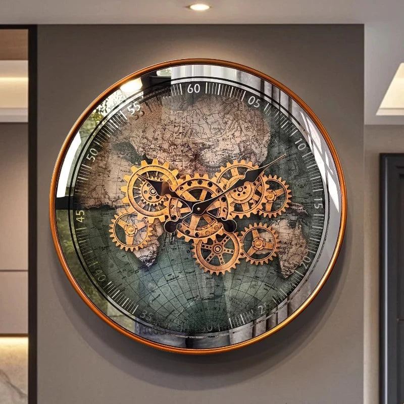 Horology Mechanical Wall Clock