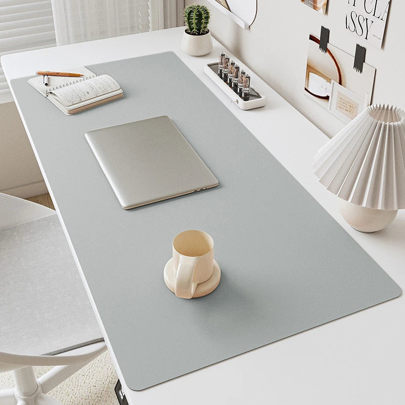 PU Leather Desk Mat – Waterproof Non-Slip Gaming Mouse Pad