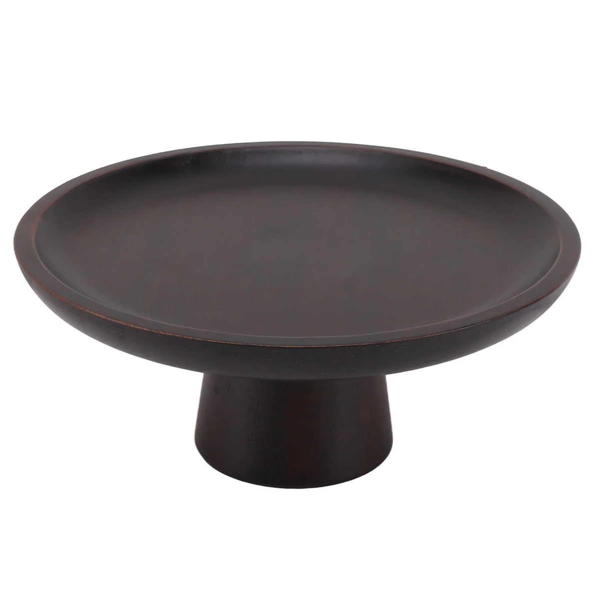 Solid Wood Pedestal Plate