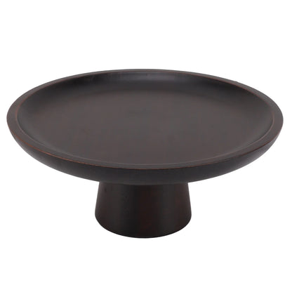 Solid Wood Pedestal Plate