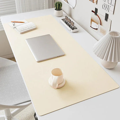 PU Leather Desk Mat – Waterproof Non-Slip Gaming Mouse Pad