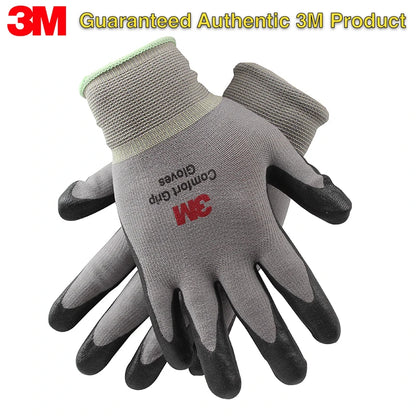 3M Comfort Grip Work Gloves – Nitrile Coated, Breathable & Touchscreen Ready