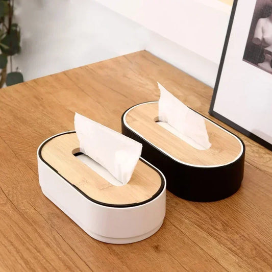 Tissue Box Cover, Bamboo