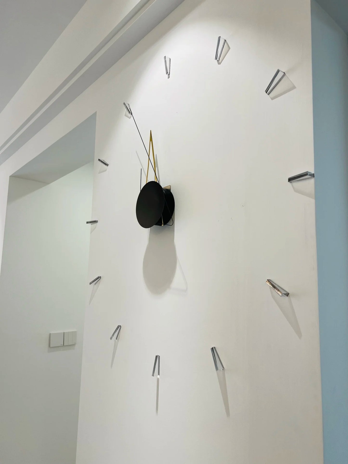 DIY Wall Clock, Minimalist Acrylic