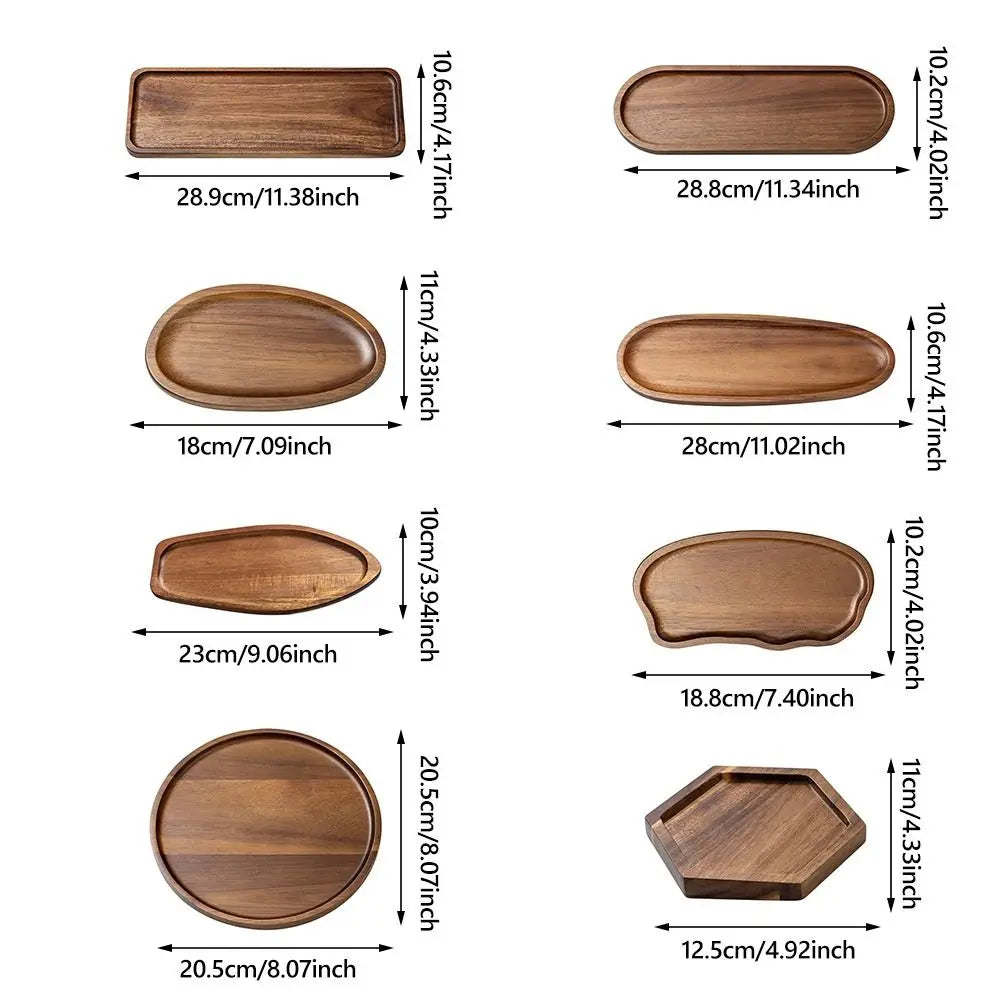 Acacia Form Trays