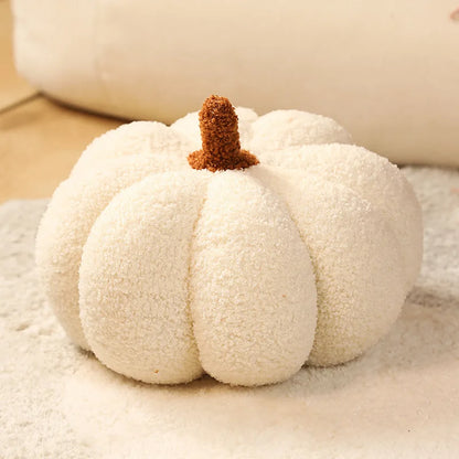 Plush Pumpkin Seat Cushion, Soft Sofa & Window Pillow, 15–35 cm