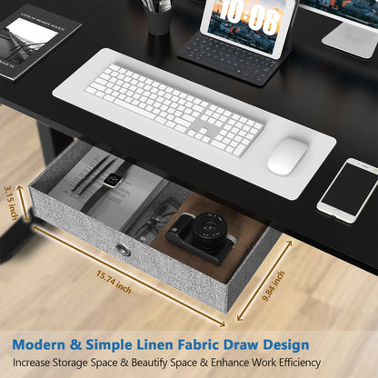 Electric Standing Desk – Height Adjustable Ergonomic Home Office PC Table