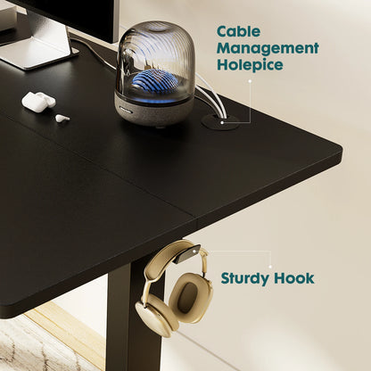 Electric Adjustable Height Standing Desk | 40 x 24 inches