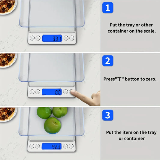 Travel Size High Precision Digital Kitchen Scale