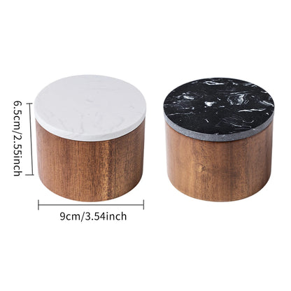 Wood Salt & Spice Container