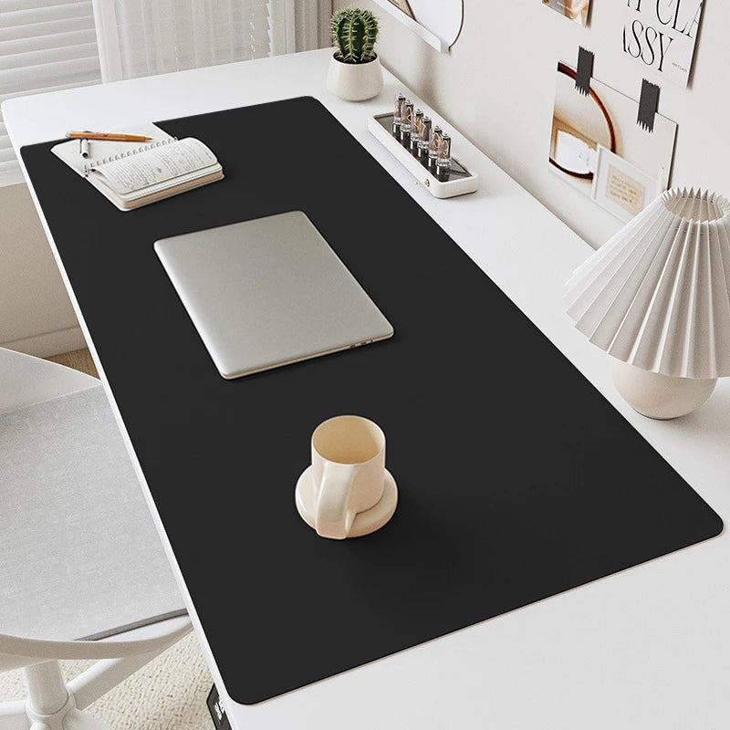 PU Leather Desk Mat – Waterproof Non-Slip Gaming Mouse Pad