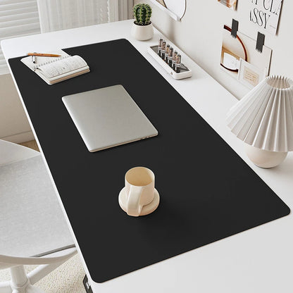 PU Leather Desk Mat – Waterproof Non-Slip Gaming Mouse Pad