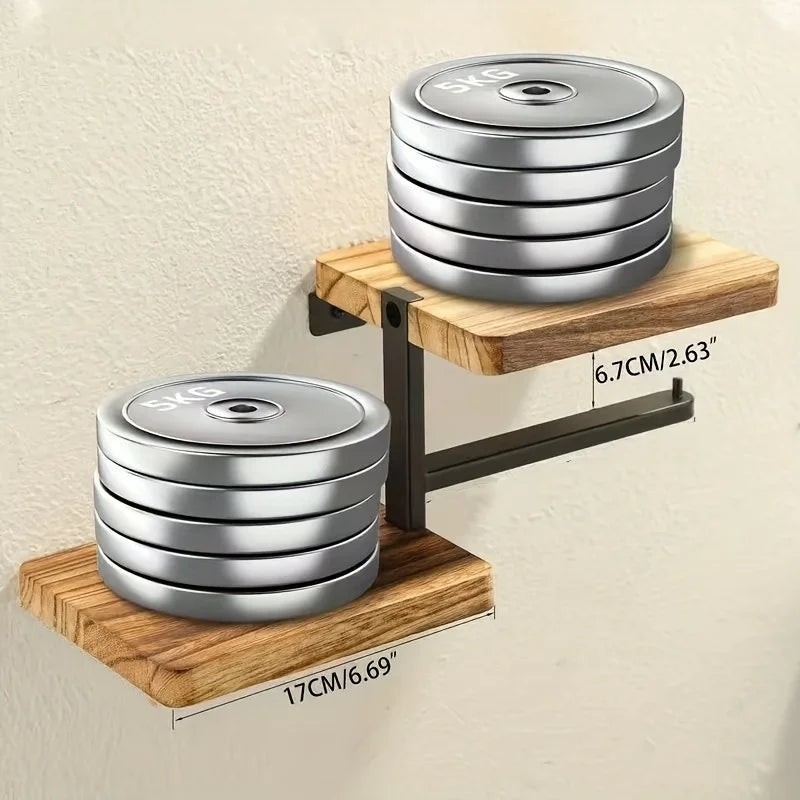 Wall-Mounted Toilet Paper Holder with Shelf
