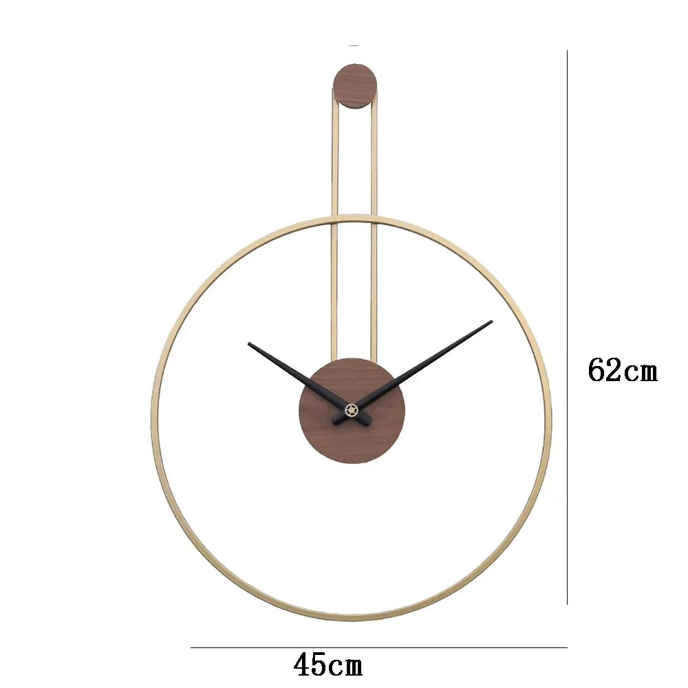 Nordic Large Art Wall Clock