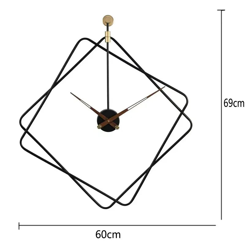 Nordic Large Art Wall Clock