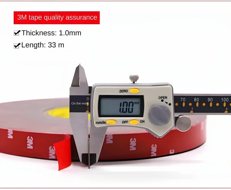 3M 4229P Double Sided Foam Tape – Waterproof Heavy Duty Adhesive, 5-50mm
