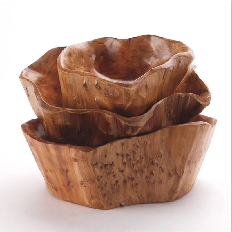 Olive Wood Fruit Bowl