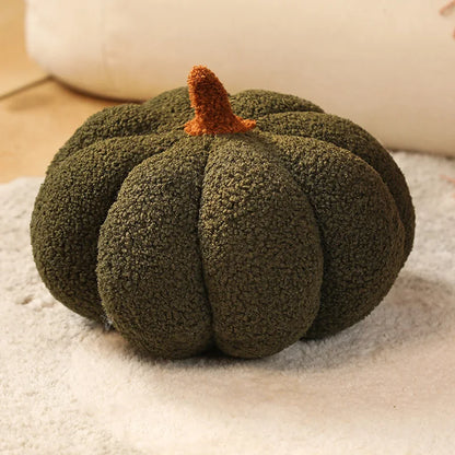 Plush Pumpkin Seat Cushion, Soft Sofa & Window Pillow, 15–35 cm