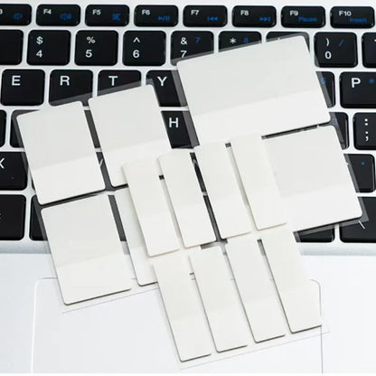 Clear Sticky Tabs, 3 Pack