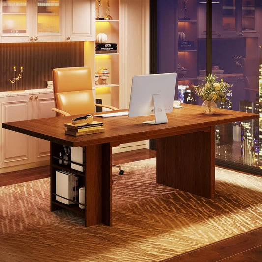 Office Desk, Large with Storage