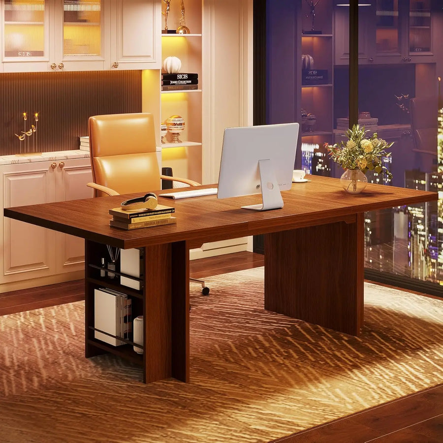 Office Desk, Large with Storage