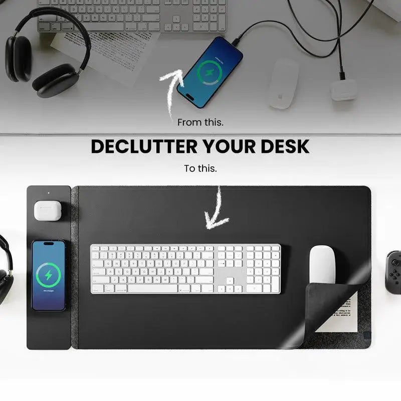 Mouse Pad, Wireless Charging 15W