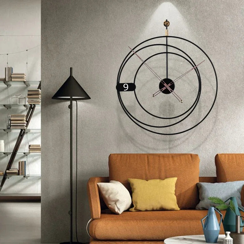 Nordic Large Art Wall Clock