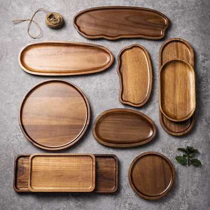 Acacia Form Trays