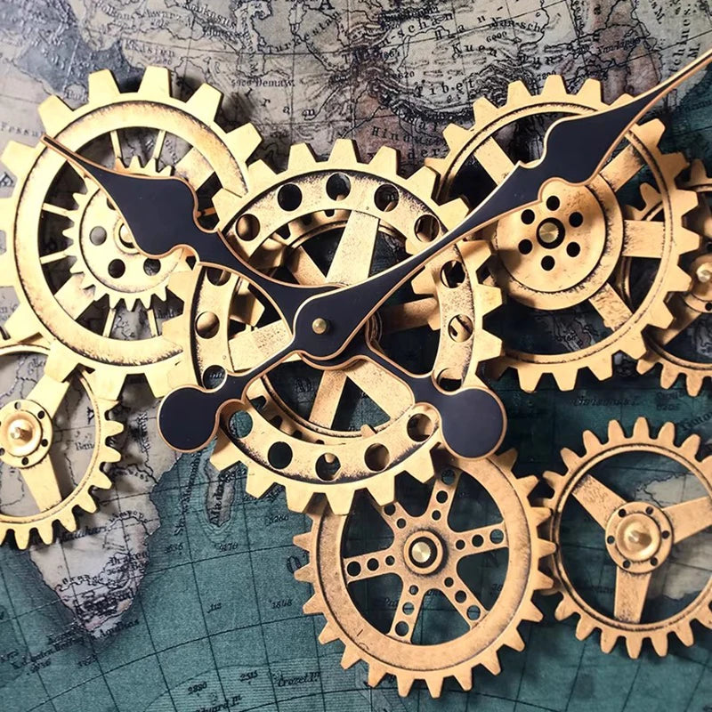 Horology Mechanical Wall Clock