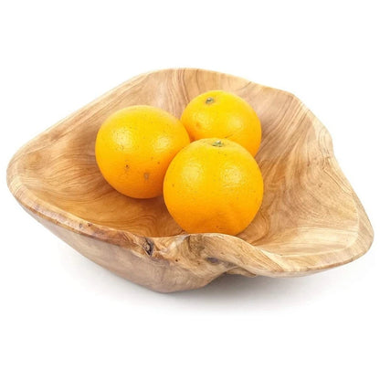 Natural Root Wood Bowl